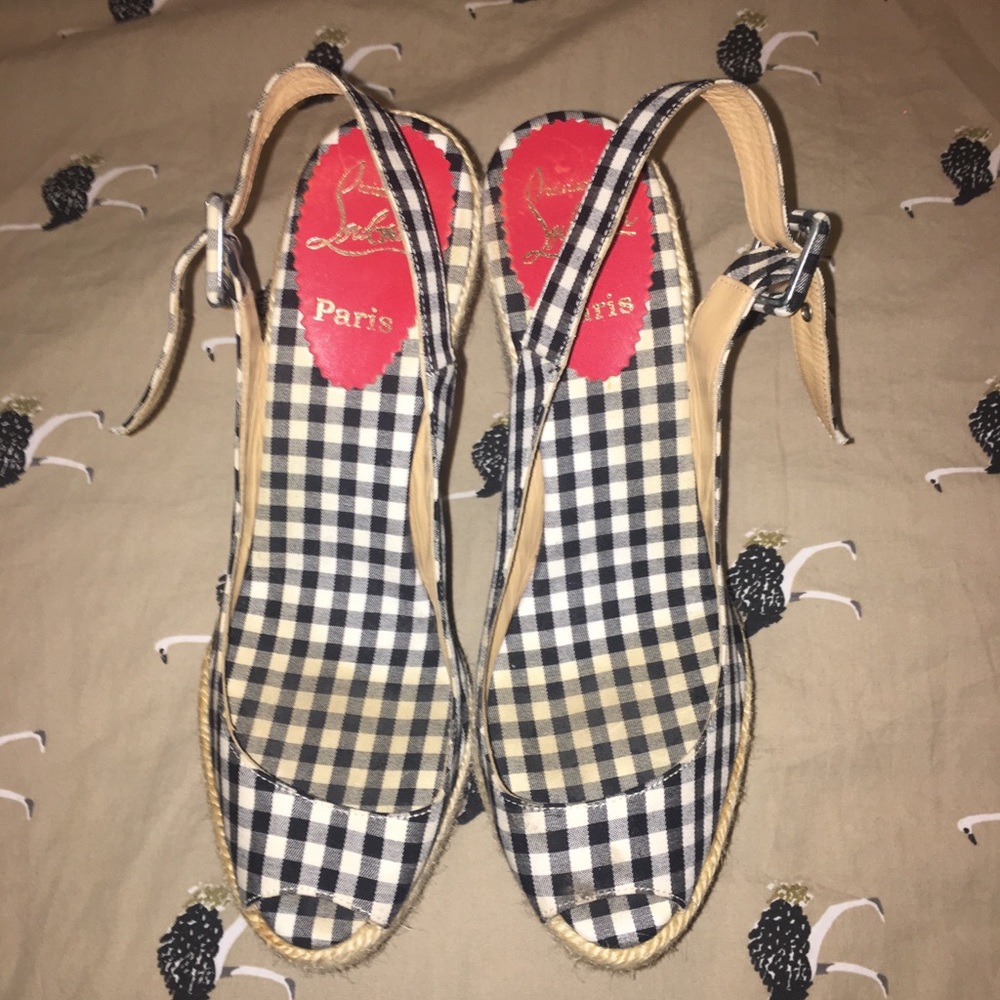 Christian Louboutin wedges